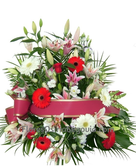 Centro Funerario Rojo Variado