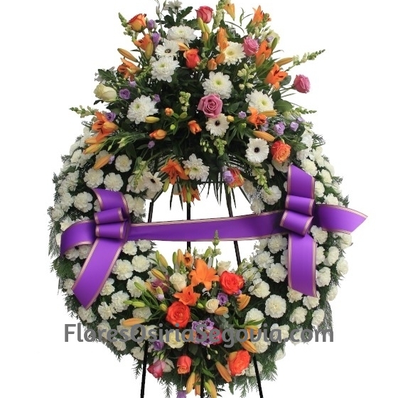 Corona Funeraria 2 Cabezales