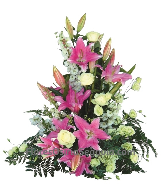 Centro de Flores Rosas