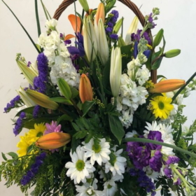 Cesta de Flores Osiria