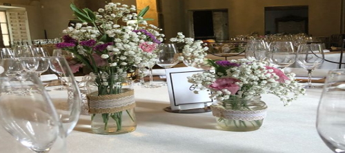 Decoración con Flores para Boda Segovia